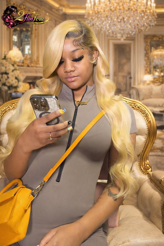 13x6 613 Transparent Lace Frontal Wig